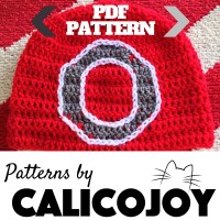 PDF Pattern: Buckeye “O” Logo Hat